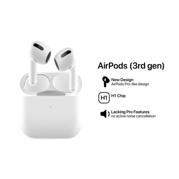 هندزفری بی سیم اپل مدل AirPods 3