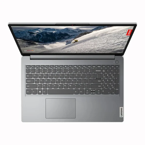 لپ‌تاپ لنوو مدل IdeaPad 1 15IJL7 با پردازنده Celeron N4500، رم DDR4 8GB با فرکانس 2933MHz، حافظه SSD با ظرفیت 256GB، نمایشگر 15.6 اینچ TN با وضوح Full HD