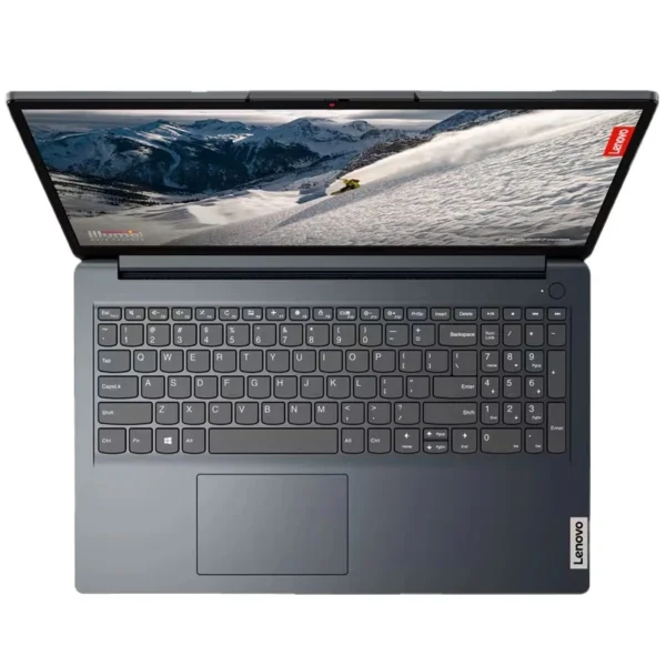 لپ‌تاپ لنوو مدل IdeaPad 1 15IJL7 با پردازنده Celeron N4500، رم DDR4 8GB با فرکانس 2933MHz، حافظه SSD با ظرفیت 256GB، نمایشگر 15.6 اینچ TN با وضوح Full HD