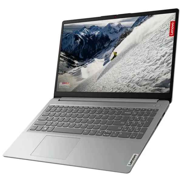 لپ‌تاپ لنوو مدل IdeaPad 1 15IJL7 با پردازنده Celeron N4500، رم DDR4 8GB با فرکانس 2933MHz، حافظه SSD با ظرفیت 256GB، نمایشگر 15.6 اینچ TN با وضوح Full HD