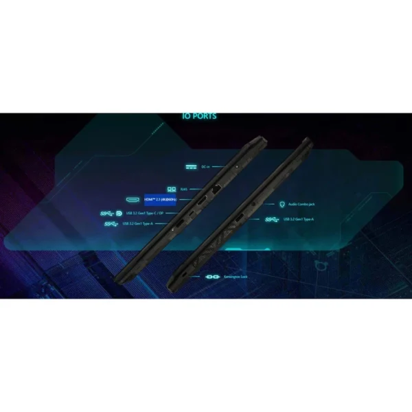 لپ تاپ 15.6 اینچی ام اس آی مدل Cyborg 15 A13UCX-i5 13420H-16GB DDR5 4800MHz-1TB SSD-RTX2050-FHD 144Hz