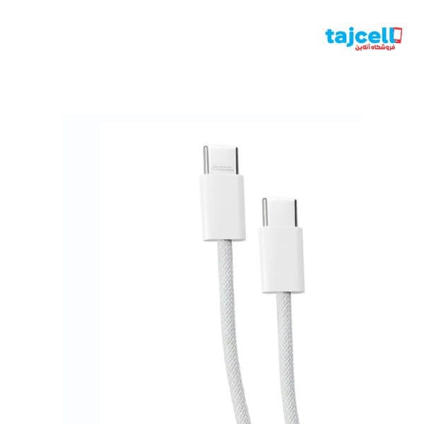 کابل دو سر تایپ سی اپل مدل کنفی طول 1 متر