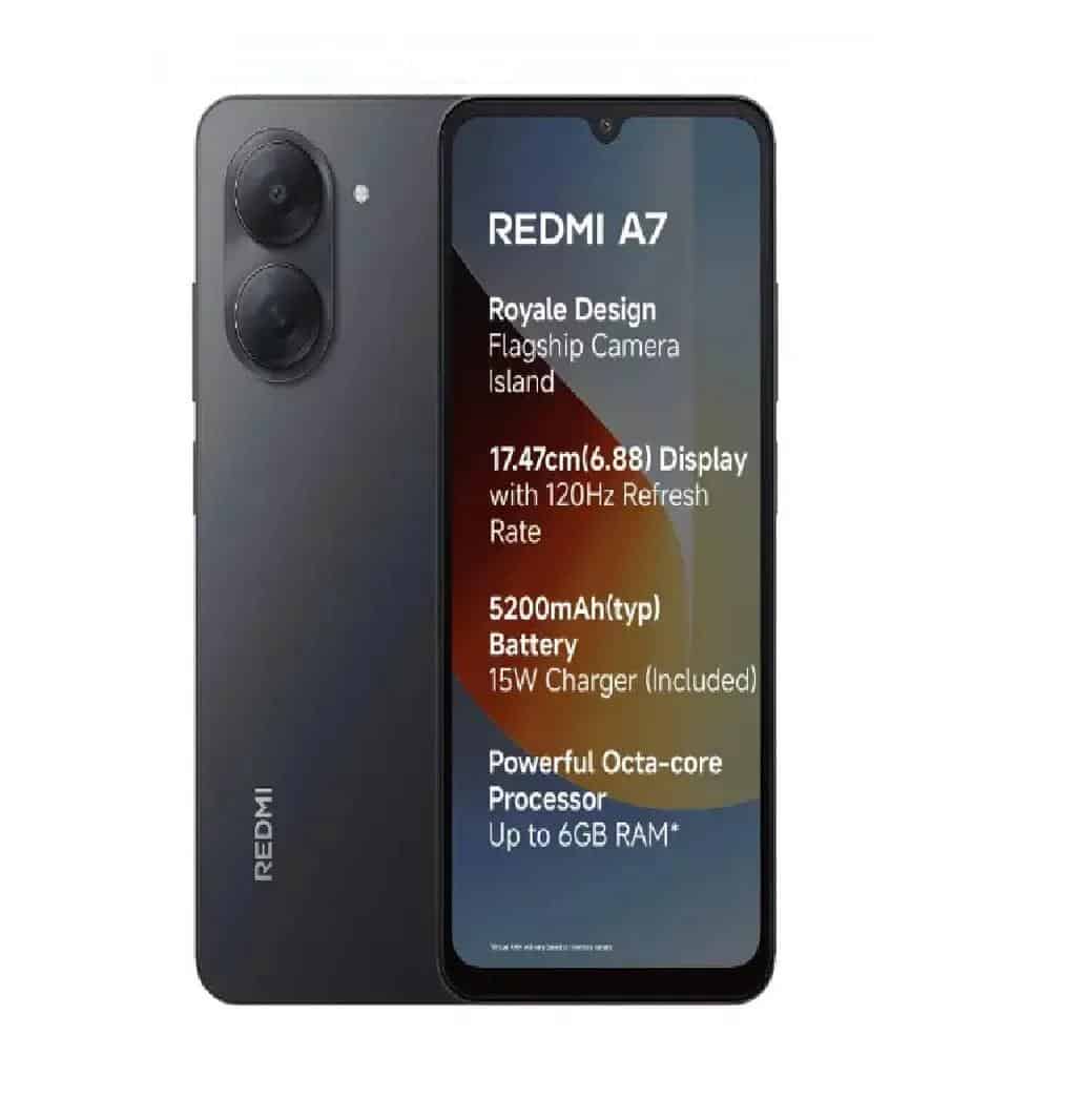 گوشی موبایل شیائومی Redmi A7 - رنگ مشکی